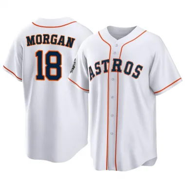 Joe Morgan Houston Astros Youth Backer T-Shirt - Ash